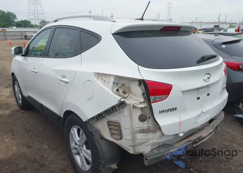 2013 Hyundai Tucson Gls from USA, damaged, VIN KM8JU3AC6DU672741